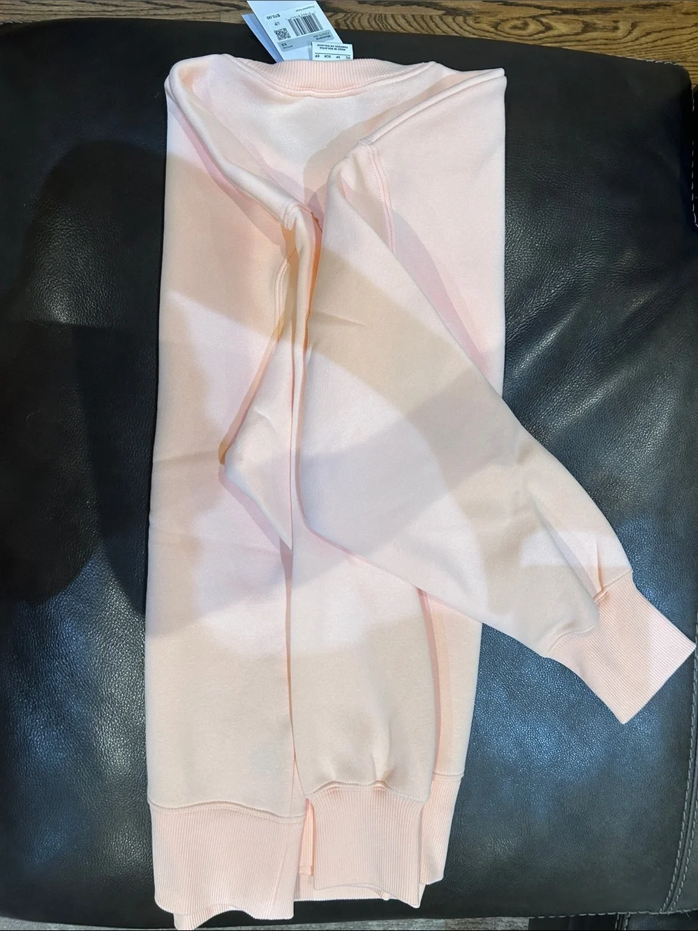 Nike Pale Pink Crewneck Sweatshirt with White Swoosh